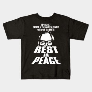 George Romero RIP Kids T-Shirt